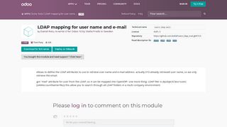 
                            12. LDAP mapping for user name and e-mail | Odoo Apps