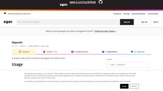 
                            3. ldapauth - npm