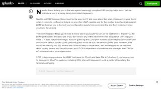 
                            12. ldapsearch is your friend - Splunk