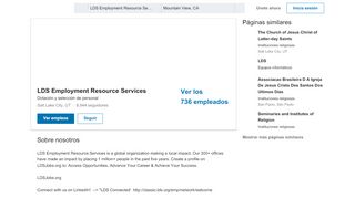 
                            6. LDS Employment Resource Services | LinkedIn