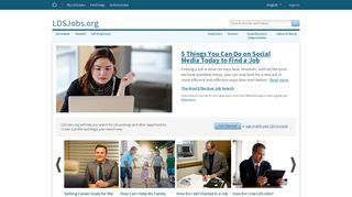 
                            8. LDS Employment Resource Services & Work Agency—LDS Jobs