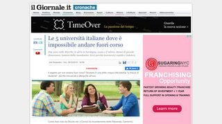 
                            5. Le 5 università italiane dove è impossibile andare fuori corso