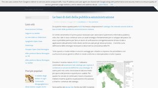 
                            12. Le basi di dati della pubblica amministrazione ...