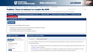 
                            6. Le compte My NCBI - PubMed : Trucs et astuces - BiblioGuides at ...