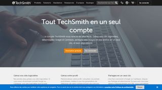 
                            2. Le compte TechSmith | TechSmith