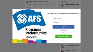 
                            8. Le damos la bienvenida a nuestra... - AFS Programas Interculturales ...