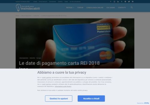 
                            7. Le date di pagamento carta REI 2018 Inps: ricariche rei 2018