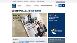
                            5. Le Groupe La Banque Postale – La Banque Postale