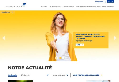 
                            10. Le Groupe La Poste - Site institutionnel du Groupe | Le Groupe La Poste