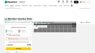 
                            13. LE MERIDIEN ISTANBUL ETILER $95 ($̶1̶2̶6̶) - Updated 2019 ...