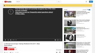 
                            13. Le Monde Economique- Startup Weekend GVA 2011- Bilan ... - YouTube