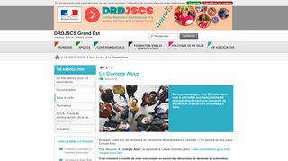 
                            12. Le nouveau compte association est en ligne - DRDJSCS Grand Est