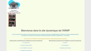 
                            4. Le portail des Marchés Publics malgache | ARMP