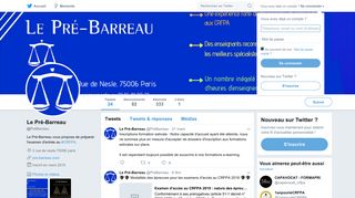 
                            10. Le Pré-Barreau (@PreBarreau) | Twitter