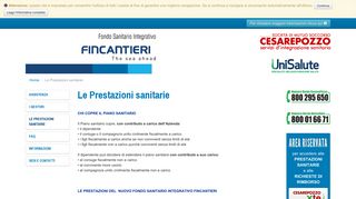 
                            11. Le Prestazioni sanitarie - Mutua Cesare Pozzo
