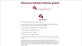 
                            2. Le robinet à bitcoin Moon Dogecoin