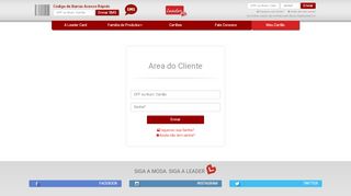 
                            2. Leader Card - Área do Cliente