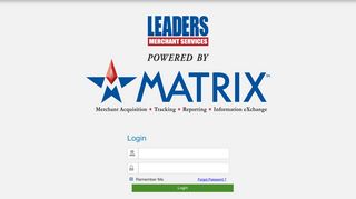 
                            2. Leaders Matrix Login - Leaders Merchant Services