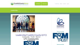 
                            13. Leadership | Franklin County Works