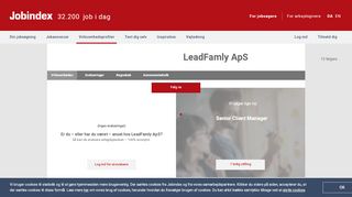 
                            11. LeadFamly ApS som arbejdsplads | Jobindex