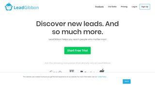 
                            11. LeadGibbon: Better email finder than Email Hunter and Rapportive