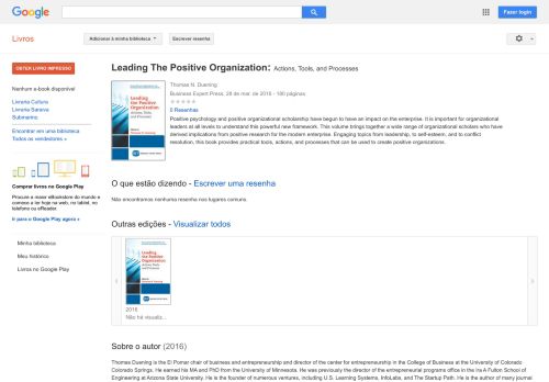 
                            8. Leading The Positive Organization: Actions, Tools, and Processes