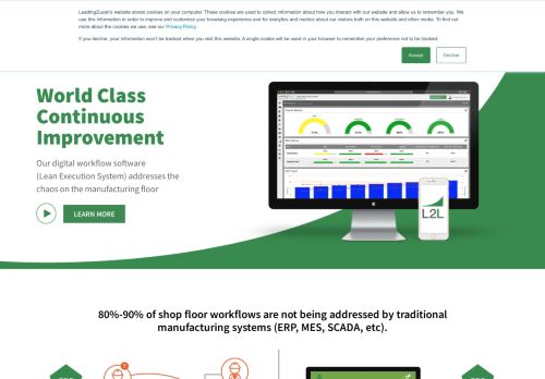 
                            1. Leading2Lean: Lean Tools More Than a CMMS Software