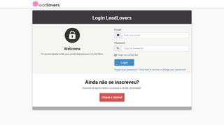 
                            5. LeadLovers - Login