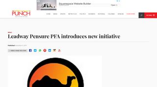 
                            10. Leadway Pensure PFA introduces new initiative – Punch Newspapers