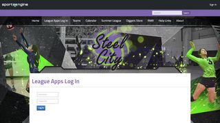 
                            11. League Apps Log In - Steel City Diggers