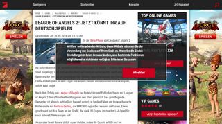 
                            5. League of Angels 2: Jetzt könnt ihr auf Deutsch spielen