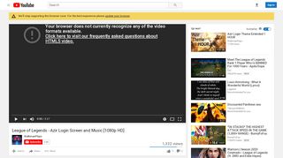 
                            8. League of Legends - Azir Login Screen and Music [1080p HD ...
