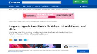 
                            13. League of Legends: Blood Moon - Die Welt von LoL wird ... - GameStar