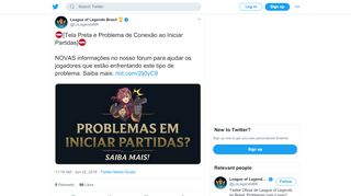 
                            7. League of Legends Brasil on Twitter: 