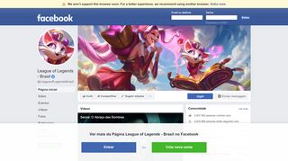 
                            2. League of Legends - Brasil - Página inicial | Facebook