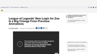 
                            13. League of Legends' New Login for Zoe Is a Big Change From ...