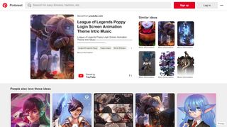 
                            12. League of Legends Poppy Login Screen Animation Theme ... - Pinterest