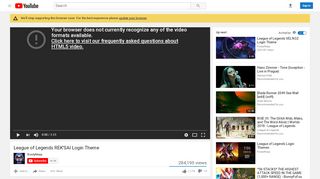 
                            5. League of Legends REK'SAI Login Theme - YouTube