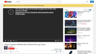 
                            9. League of Legends SURPRISE PARTY FIDDLESTICKS Login Theme