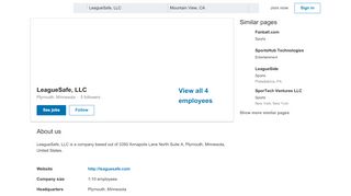 
                            9. LeagueSafe, LLC | LinkedIn