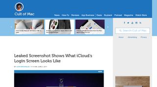 
                            8. Leaked Screenshot Shows What iCloud's Login Screen Looks Like ...