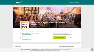 
                            10. Lean DUS #39: Agile – A Dedicated Follower of Fashion? in ... - Xing