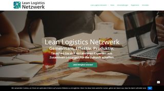 
                            3. Lean Logistics Netzwerk: Startseite