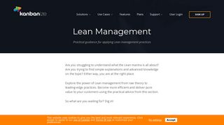 
                            3. Lean Management Portal - Kanbanize