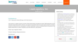 
                            6. LeanLogistics, Inc. - INTTRA