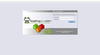 
                            13. LeapFrog 4.0 - Login