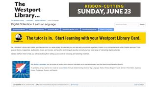 
                            12. Learn a Language - Digital Collection - LibGuides at The Westport ...