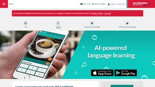 
                            8. Learn a new language and earn points with WordDive | Norwegian ...