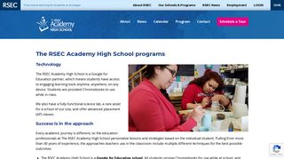 
                            8. Learn About The RSEC Academy High School Programs and ...