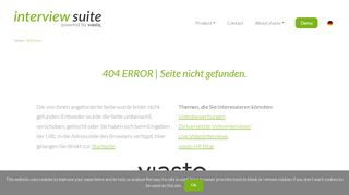 
                            4. Learn about viasto & the interview suite | viasto GmbH